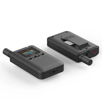 Système de guide touristique sans fil haute puissance 2,4 G 999CH 3000 mAh de haute qualité, noir, applicabilité mondiale