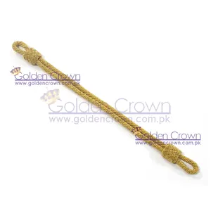 High quality ceremonial uniform cord bullion wire ceremonial German officers cap hat cords