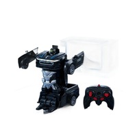Voiture RC électrique robot transformable personnalisée avec fonctions de drift et de course, télécommande longue portée, idéale pour les cadeaux d'anniversaire pour enfants