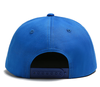 Gorra de Béisbol Vintage Personalizada al por Mayor con 5 Paneles Planos, Regalo Corporativo, Logotipo de Marca, Impresión por Transferencia de Calor, Bordado 3D, Hebilla Metálica Estilo Hip Hop