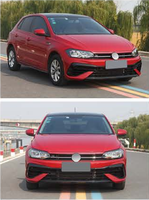 Piezas de Auto de Alta Calidad para VW Polo GTI MK6 2019 2020, Estilo PP, Parachoques Sin Pintar 2018, Parachoques Delantero, Parachoques Trasero, Kits Completos