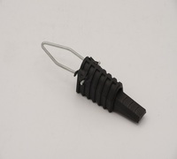 Pince de tension isolante en acier inoxydable de type DCR (noire) pour lignes électriques - Modèles Chencheng Power DCR-1/DCR-2/DCR-3