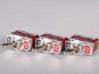 Toowei 2 broches Spst interrupteur à bascule à ressort 10a 250v rétro (ON)-OFF 2 voies Micro avec borne à vis pour avion