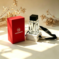 Boîte d'emballage de parfum blanche, boîte de flacon de parfum vide simple et élégante inspirée de l'INS, boîte cadeau haut de gamme parfaite pour offrir en cadeau
