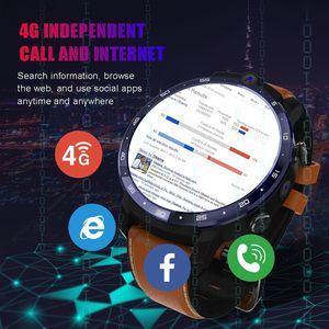 LEM <span class=keywords><strong>FO</strong></span> Smartwatch Globale 4G Sbloccato <span class=keywords><strong>3</strong></span>+32GB Impermeabile con Telefono, Fotocamera HD e Batteria Grande, Display AMOLED, Android 7.1 - Product Image 6