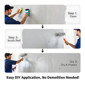 Vente directe d'usine, adhésif invisible, revêtement anti-fuite, colle transparente imperméable, peinture acrylique imperméable - Product Image 3