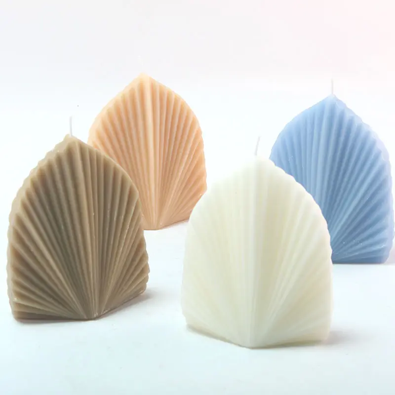 새로운 디자인 수제 맞춤형 3D 소이 왁스 캔들, 여성용 홈 데코 선물 세트를 위한 섹터 향초