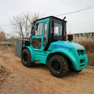 Runtx מפעל רב תכליתי חוות בוץ 3 טון 3.5t 4t 5t 6ton 4wd 4 כונן מחוץ לכביש כל שטח קשה דיזל מלגזה - Product Image 2