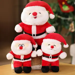 25cm carino cervo renna bambola di Babbo Natale pupazzo di neve di natale animale peluche per la decorazione imbottita per bambini