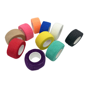 Self Adhesive Cohesive Bandage Tape Colorful Tattoo Grip <b>Wrap</b> for Machine Handle Microblading Tools - Product Image 3