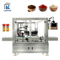 Ligne de remplissage rotative haute vitesse pour poudres, machine de remplissage automatique de poudres, équipement de dosage et de remplissage