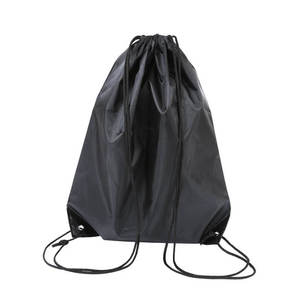 Best Quality <b>Lightweight</b> Polyester Drawstring <b>Backpack</b> with Strong Cords for School Fitness and Outdoor Activities For Sale - Product Image 3