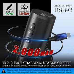 XNET E1 2000mAhコアレスモーター2.0-4.2mm調整可能ストロークワイヤレスタトゥーマシンペンボディアート用プロタトゥーガン - Product Image 4