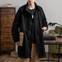 Veste parka imperméable verte US German Long M51 M65 pour hommes, vente en gros