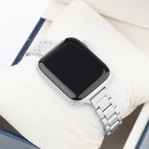 RYB 2025สามลูกปัดสายโลหะ iWatch บางเฉียบผู้หญิงสร้อยข้อมือสแตนเลสนาฬิกาสมาร์ท<span class=keywords><strong>7</strong></span> 6สายขายส่งกำหนดเอง - Product Image 5