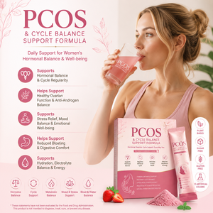 Poudre d'équilibre hormonal pour femmes OEM, Myo-inositol, NAC, CoQ10, D-chiro-inositol, complément alimentaire pour le soutien du syndrome des ovaires polykystiques (SOPK), soutien du cycle menstruel - Product Image 3