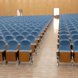 Sillas de Cine y Auditorio Plegables de Tela Modernas y Cómodas de Fabricante al por Mayor con Color Personalizado y Patas de Metal - Product Image 3