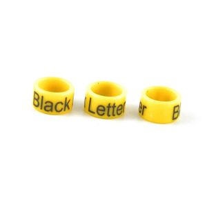 Anillo de identificación de plástico duradero para faisanes, herramientas de identificación de aves con la palabra 'Earrings', venta al por mayor desde Polonia - Product Image 6