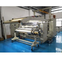 Machine de laminage automatique à chaud PUR pour couches électriques écologiques, film bois pour emballage textile