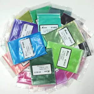 Bán Buôn 100 Màu Sắc Pearlescent Mica Bột Epoxy Resin Pigment Cho Xà Phòng/Slime/Nến/Nail Polish