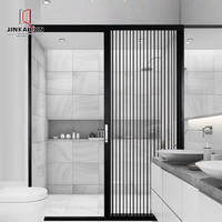 Porte pliante transparente en plastique étanche pour balcon, cloison invisible pour centre commercial climatisé et salon