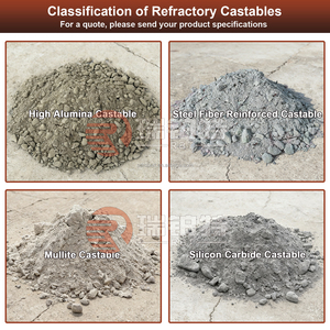 Recipientes refractarios monolíticos moldeables refractarios de hormigón refractario ignífugo para alto horno - Product Image 4