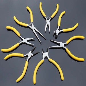 <span class=keywords><strong>Pince</strong></span> <span class=keywords><strong>à</strong></span> bec effilé mini de 4,5 pouces en acier, <span class=keywords><strong>à</strong></span> bec rond, coudé, <span class=keywords><strong>plat</strong></span> ou long, pour usage industriel (norme impériale) - Product Image 4