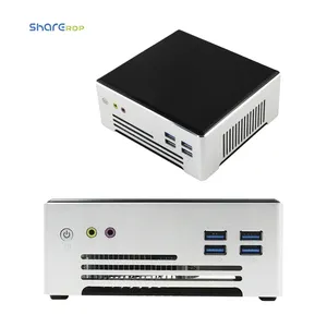 SHARE Custom Manufacturer Mini PC 32GB RAM High Capacity Pfsense I7 Industrial Cheap Fanless Mini PC Gaming I7 8