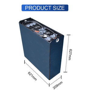 24v2pzs230z סוללה ידנית כל המעקה 2 טון חשמלי מעגן מלגזה שטח קטן עופרת-חומצה עבור p2.2 מעלית - Product Image 2