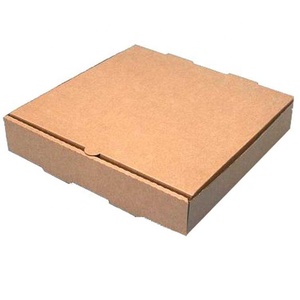 Wholesale Cheap Custom Printed All Size 9 10 11 12 14 18 Inch Corrugated Kraft Paper Pizza Boxes