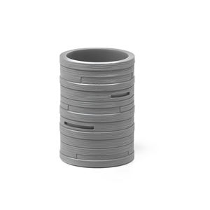 HELEN LINE - Portaspazzolino grigio - Product Image 1