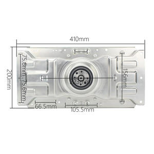 Embrague para Lavadora Wind And Cloud, Engranaje Simple/Doble, 11 Dientes, Aleación de Aluminio, Pieza Duradera, Modelo Sanyo - Product Image 2