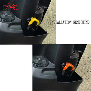 Gancho de doble gancho para <span class=keywords><strong>casco</strong></span> de motocicleta, accesorio Universal de aleación de aluminio CNC para patinete <span class=keywords><strong>Xiaomi</strong></span> M365, novedad - Product Image 5