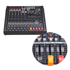 Système de sonorisation pour studio radio, vente directe d'usine, ensemble de système de sonorisation pour public, mélangeur numérique 6 canaux 48V CC - Product Image 4