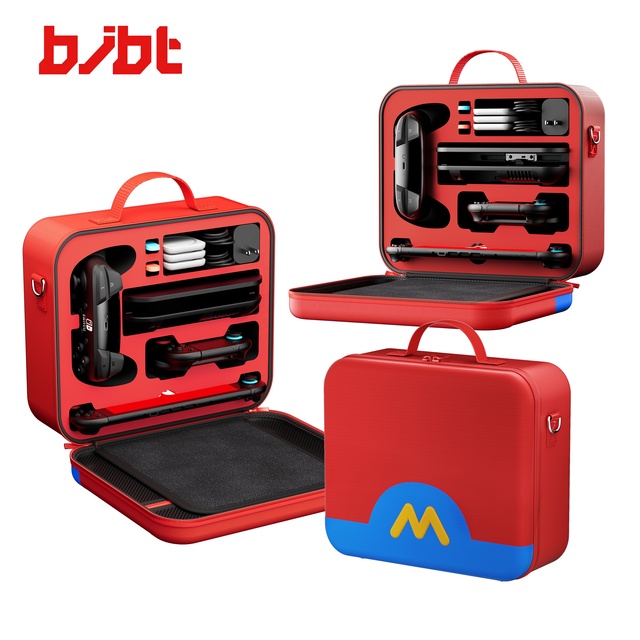 In Stock Large PU Storage Bag for Nintendo Switch 2  Pro Controller Hard EVA Carrying Case with 21 Game Card Slots for Travel
