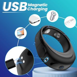 Newest Adjustable <strong>Vibrating</strong> <strong>Cock</strong> <strong>Ring</strong> for Men Masturbator Penis <strong>Ring</strong> Vibrator Male Delayed Ejaculation Sex Toys for Man - Product Image 5