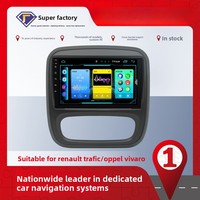 Autoradio Lecteur Multimédia pour Renault Trafic 3 2014-2021 pour Opel Vivaro B 2014-2018 Android Carplay Stéréo de Voiture Navigation