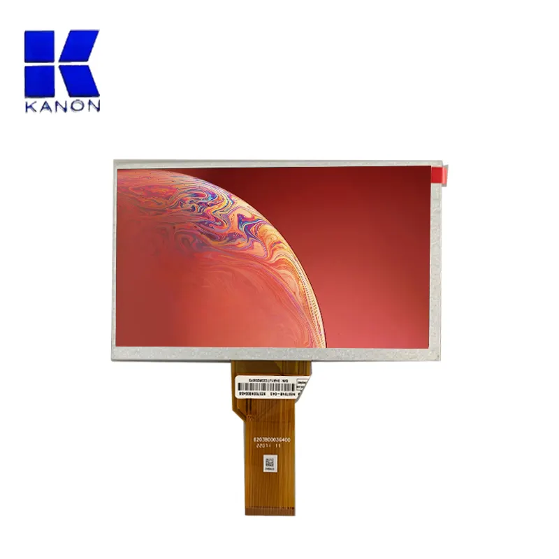 ผลิตภัณฑ์ขายร้อน7นิ้ว IPS จอแสดงผล LCD 800*480 LVDS พร้อมกับหน้าจอสัมผัสแบบ Capacitive