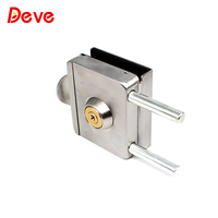 Deve Loquet Central Coulissant Serrures De Porte En Verre Accessoires De Porte Pivot Sans Cadre Porte En Verre Quincaillerie Serrure