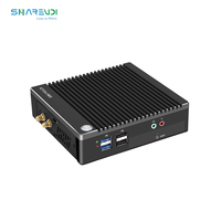 Mini PC NUC Sin Ventilador con Logotipo Personalizado Gratuito, N2840 DDR3, Nuevo Soporte VESA para TV, Pantalla Dual HD+VGA, WiFi, Nano Computadora Industrial Integrada