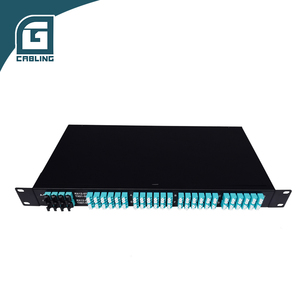 แผงแพทช์ไฟเบอร์ออปติก Gcabling FTTH ความหนาแน่นสูง 96 คอร์ 96 48 SC LC MPO 8 คอร์ พอร์ต ODF แผงแพทช์ไฟเบอร์ออปติก 96 คอร์ พอร์ต <span class=keywords><strong>Fo</strong></span> Coulissant - Product Image 6