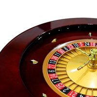 YH 20 pouces En Bois Massif Roulette Haute Qualité Deluxe Roulette Pour Casino Tables de Roulette