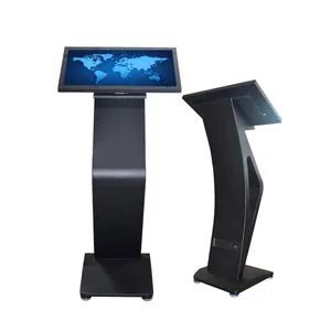 Soporte de suelo para tableta, pantalla táctil Lcd de 21,5 pulgadas, para publicidad, Android, PCAP con pantalla táctil, señalización Digital