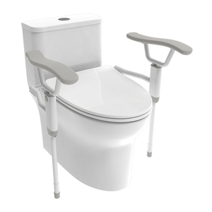 SA001 Barre d'appui de sécurité pour toilettes, pour personnes âgées, enceintes, handicapées, support pour siège de toilettes, <span class=keywords><strong>poignée</strong></span> d'assistance. - Product Image 1