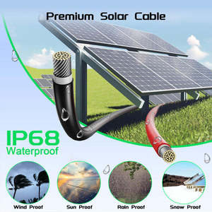 Wholesale <b>Solar</b> PV <b>Cable</b> 16mm 25mm 35mm Dc Power <b>Cables</b> Inverter Battery <b>Solar</b> <b>Panel</b> Connector Wire <b>Solar</b> Energy System OEM ODM - Product Image 4