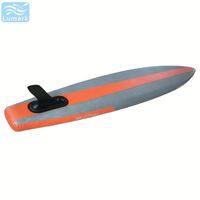 Planche de paddle gonflable portable de 427 cm avec boîte à aileron US, ensemble SUP complet pour une stabilité accrue sur les rivières - Lumark Wholesale