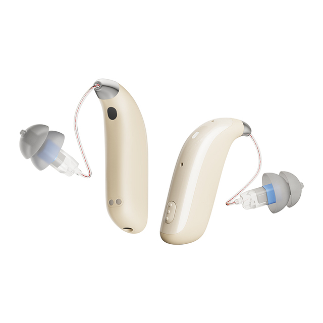 Invisible Wind-Filtering Hearing Aid for Elderly Distinct Ear Device with App Adjusted Sound Amplifier