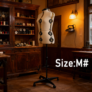 Manichino <span class=keywords><strong>da</strong></span> Sartoria Femminile in ABS di Alta Qualità, Taglia Regolabile, per <span class=keywords><strong>Design</strong></span> e Prova di Abiti - Product Image 1