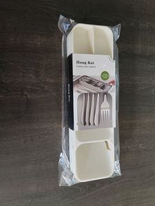 Multifunctional Knife And Fork Compartment Storage Box Cutlery Spoon Box Kitchen Drawer Divider <b>Organizer</b> Flatware <b>Desktop</b> Tray - Product Image 6