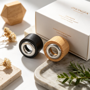 Tapa de madera pintada ecológica para frascos de vidrio, suministro de fábrica OEM personalizado con impresión UV y grabado de logotipo - Product Image 5